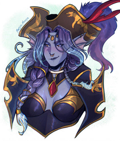 Artfight attack. Owner of the character: itsberru